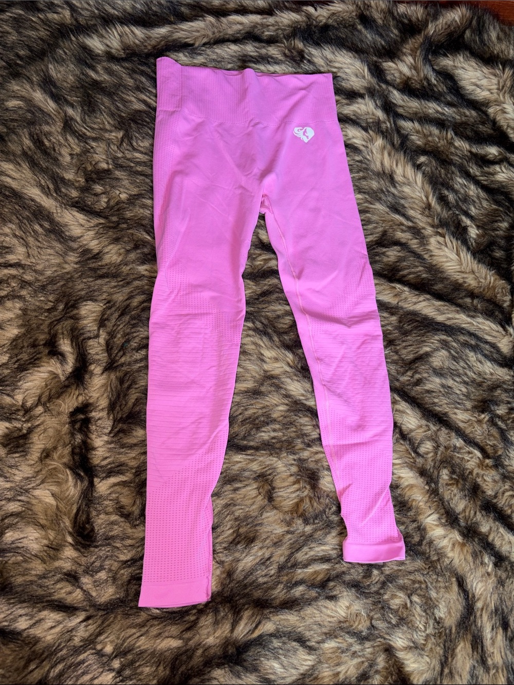 Women's Best Women's Size Medium Power Seamless Leggings Phlox Pink